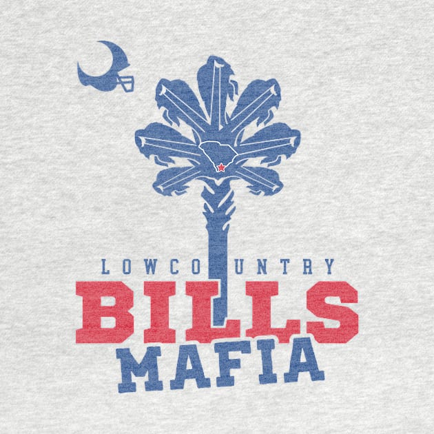 Palmetto State of Mafia - White by Lowcountry Bills Mafia